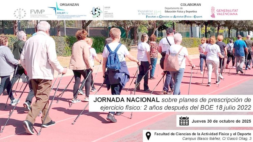 Cartel III Jornadas Nacionales Prescripción Ejercicio Físico